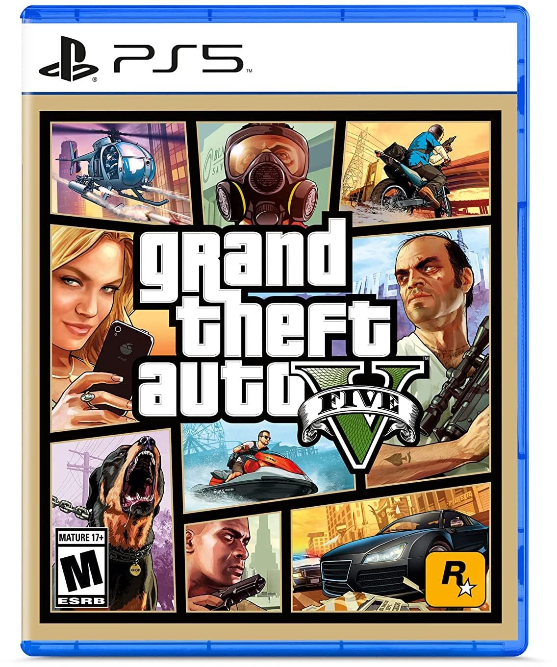 Grand Theft Auto V cover art