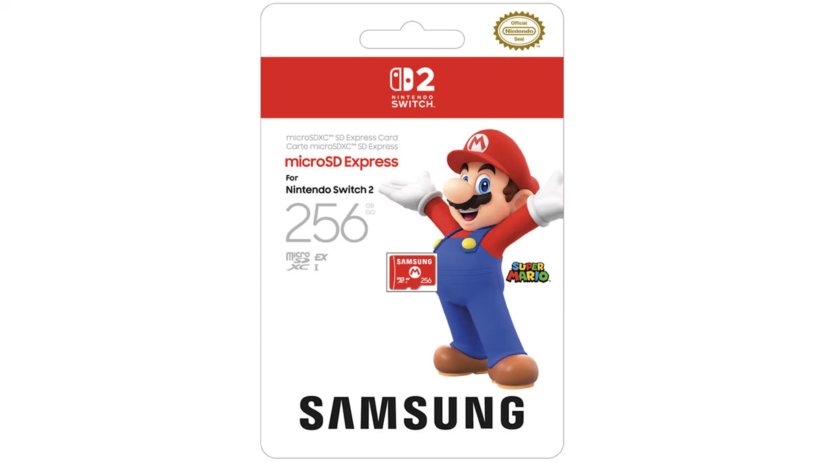 Samsung microSD Express Card 256GB for Nintendo Switch 2