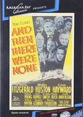 AND THEN THERE WERE NONE DIGITAL VIDEO DISC, NTSC FORMAT|MANUFACTURED ON DEMAND