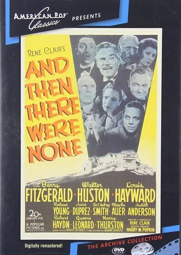 AND THEN THERE WERE NONE DIGITAL VIDEO DISC, NTSC FORMAT|MANUFACTURED ON DEMAND