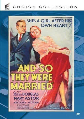 AND SO THEY WERE MARRIED DIGITAL VIDEO DISC, BLACK &amp; WHITE|MANUFACTURED ON DEMAND
